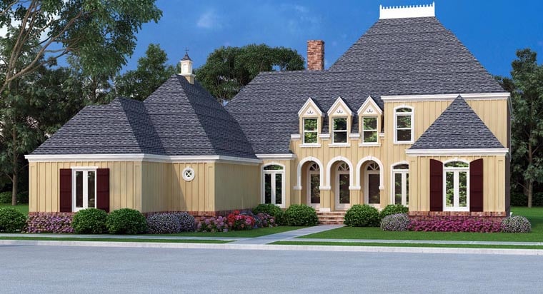 House Plan 65995 Elevation