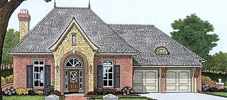 House Plan 66011 Elevation