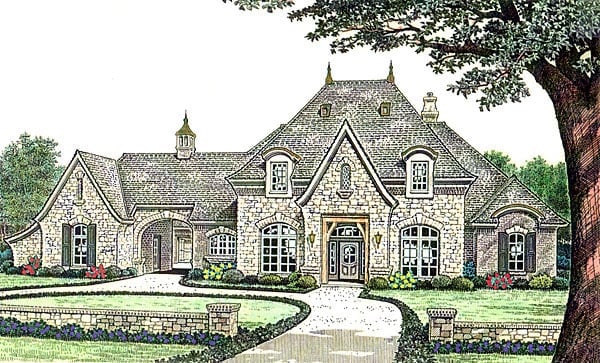 House Plan 66237 Elevation