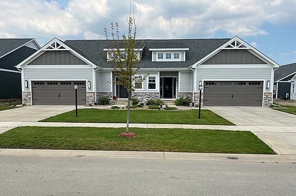 Multi-Family Plan 66401 Elevation