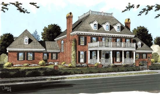 House Plan 68557 Elevation