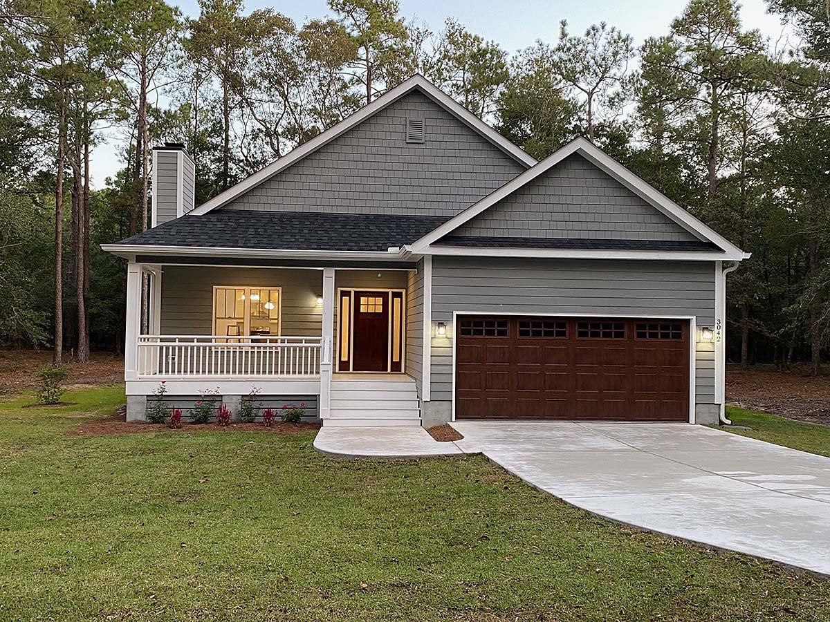 House Plan 69073 Elevation