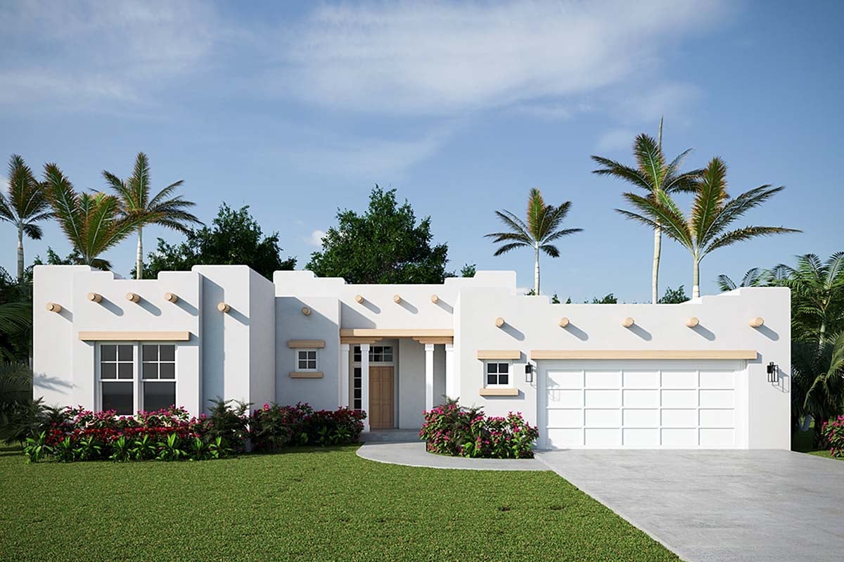 House Plan 69352 Elevation