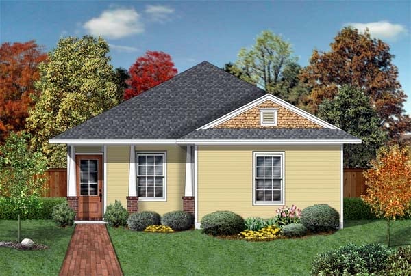 House Plan 69910 Elevation