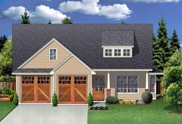 House Plan 69912 Elevation