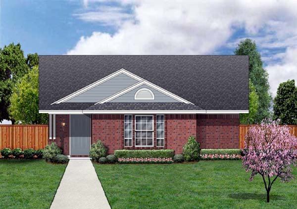 House Plan 69913 Elevation