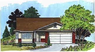 House Plan 70527 Elevation