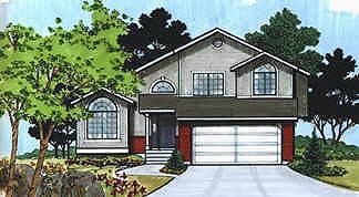 House Plan 70577 Elevation