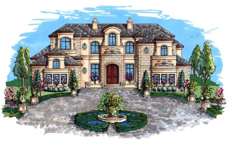 House Plan 71504 Elevation