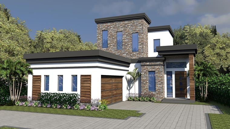 House Plan 71545 Elevation