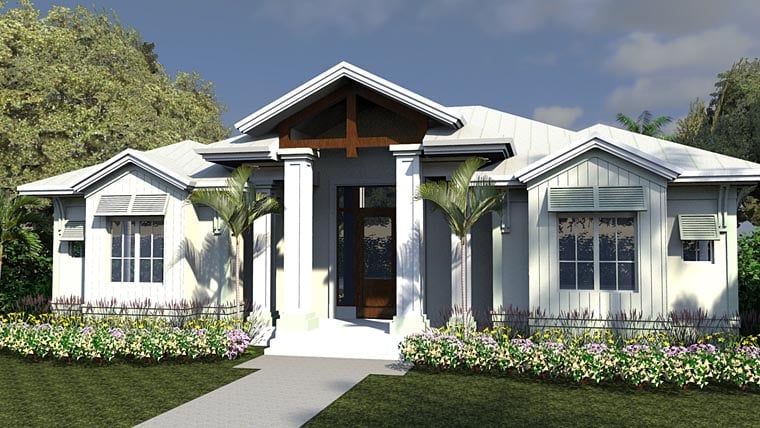 House Plan 71550 Elevation