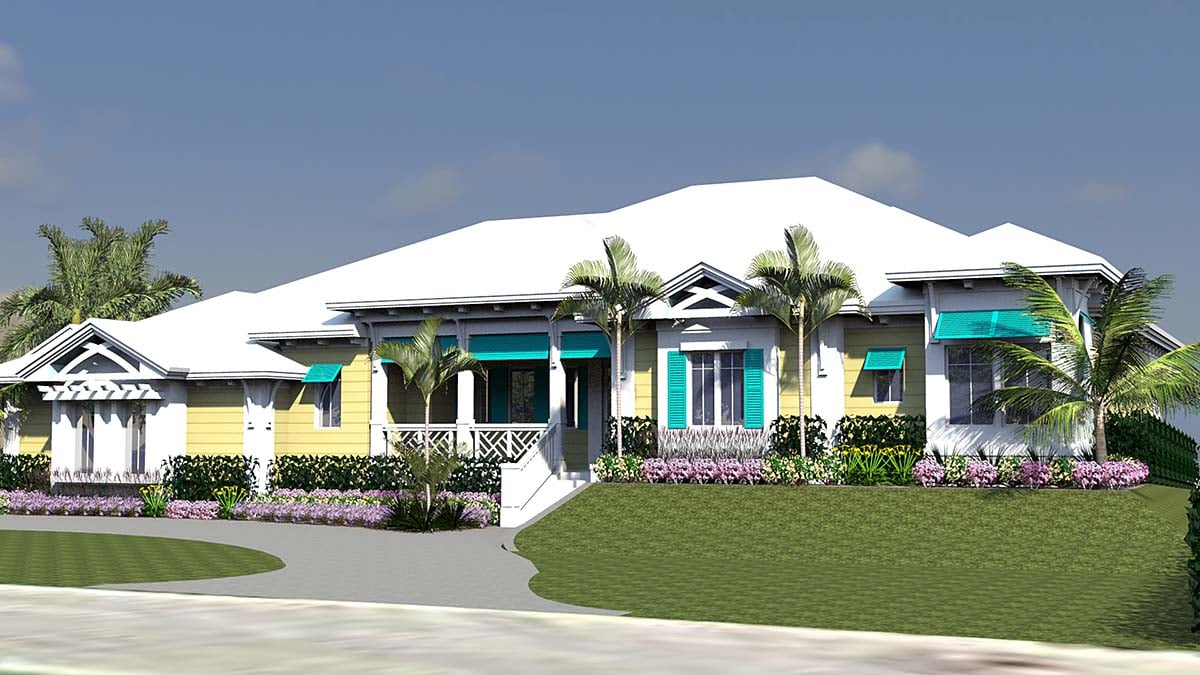 House Plan 71564 Elevation