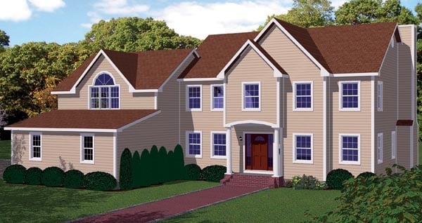 House Plan 71900 Elevation