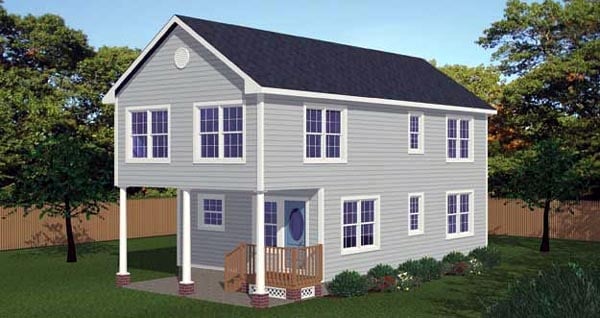 Plan 71901 | with 3 Bed, 3 Bath