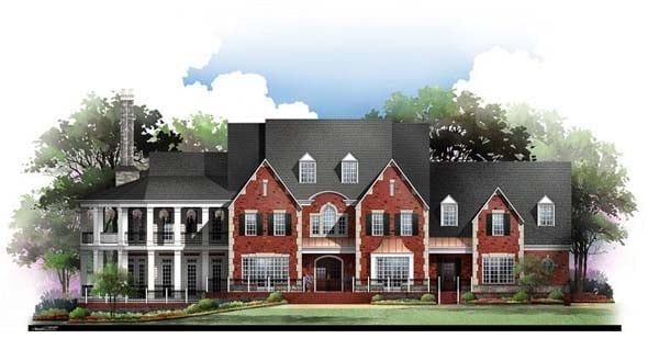House Plan 72127 Elevation