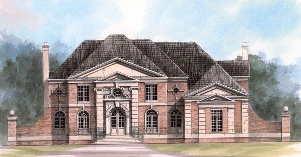 House Plan 72132 Elevation