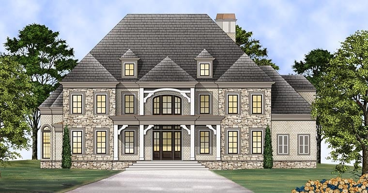 House Plan 72137 Elevation