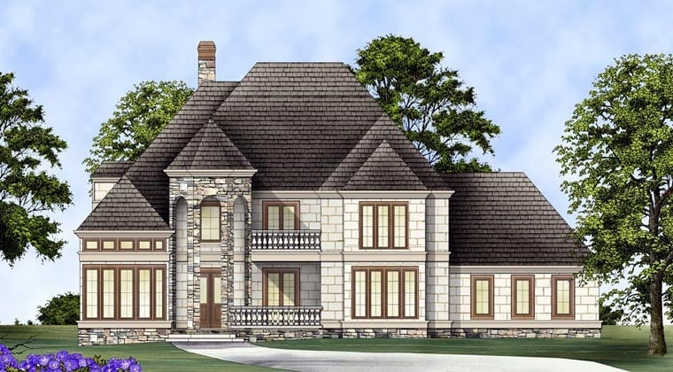 House Plan 72153 Elevation