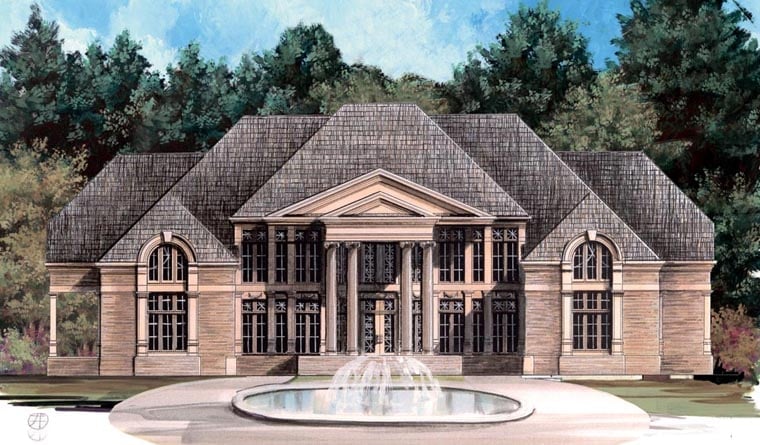 House Plan 72159 Elevation