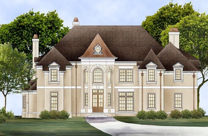 House Plan 72224 Elevation