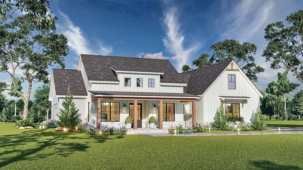 House Plan 72266 Elevation