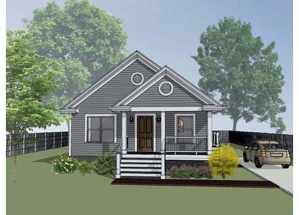 House Plan 72702 Elevation