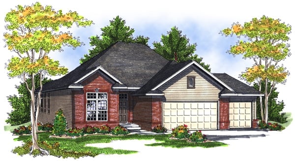 House Plan 73085 Elevation