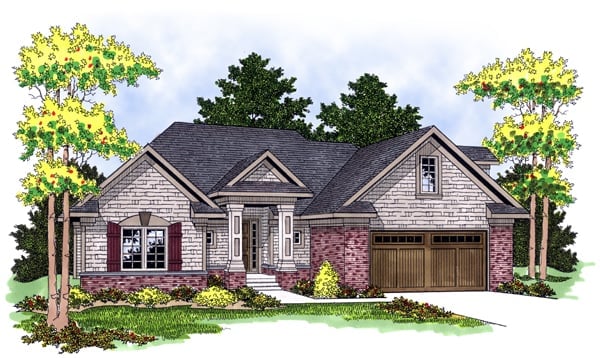 House Plan 73119 Elevation