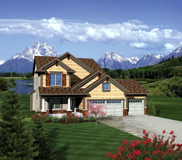 House Plan 73151 Elevation