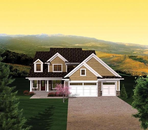 House Plan 73155 Elevation