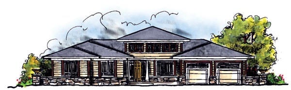House Plan 73219 Elevation