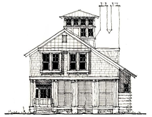 House Plan 73906 Elevation