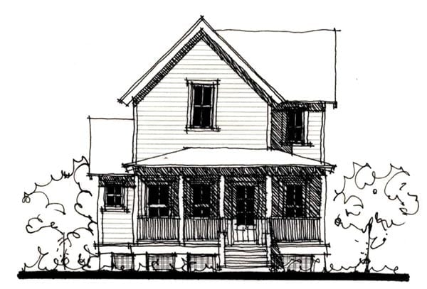House Plan 73908 Elevation