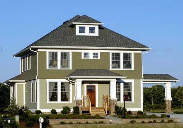 House Plan 74419 Elevation