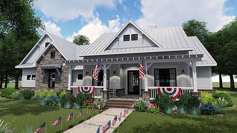 House Plan 75153 Elevation