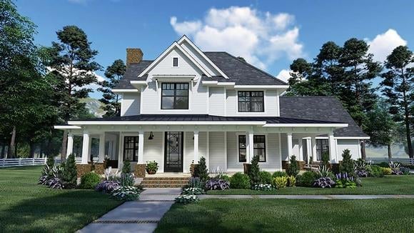 House Plan 75158 Elevation