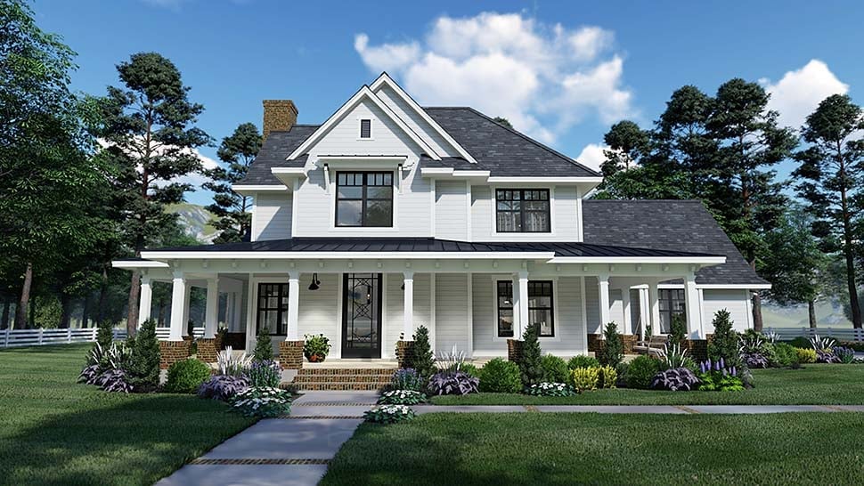 House Plan 75158 Elevation
