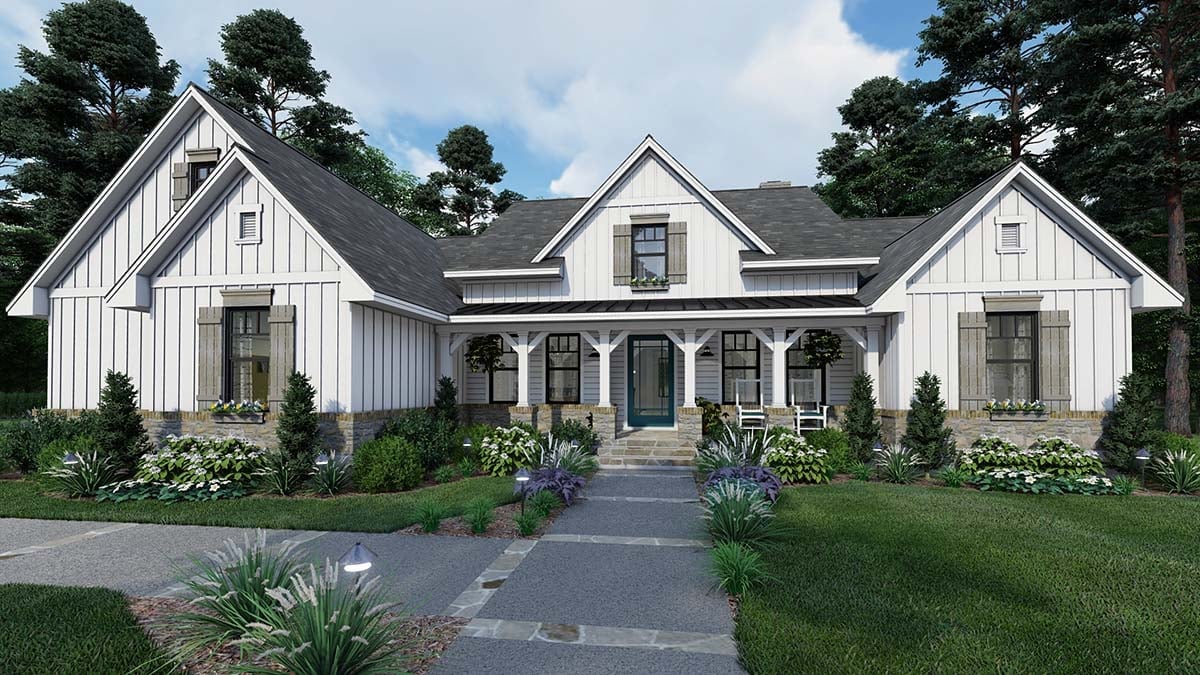 House Plan 75160 Elevation