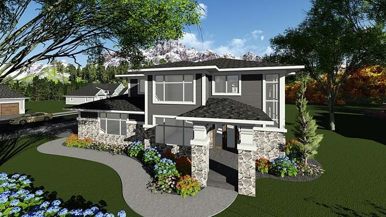 House Plan 75404 Elevation