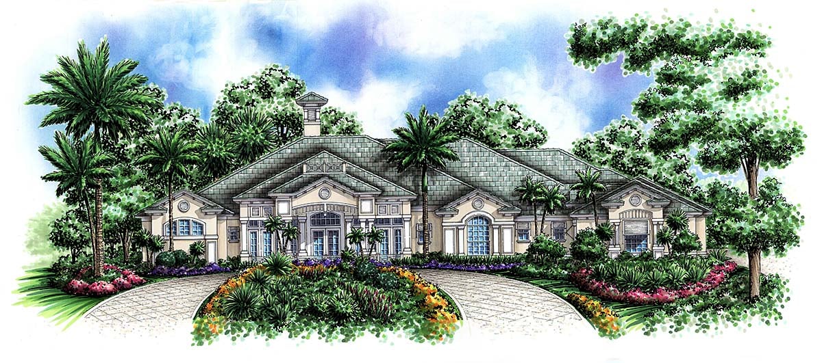House Plan 75604 Elevation