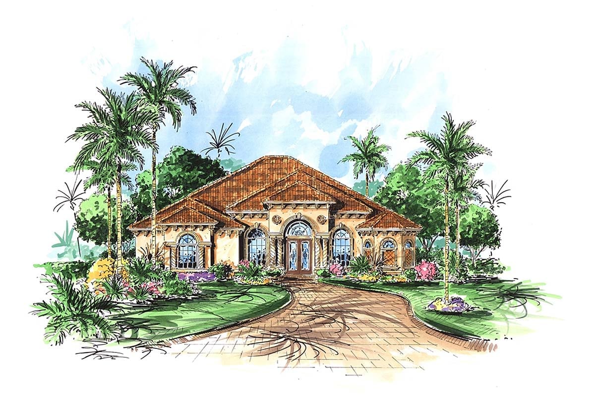 House Plan 75608 Elevation