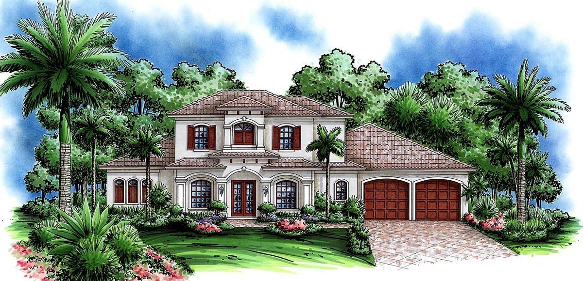 House Plan 75609 Elevation