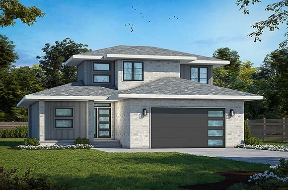 House Plan 75796 Elevation