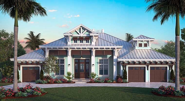 House Plan 75987 Elevation