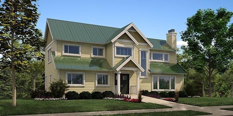 House Plan 76055 Elevation