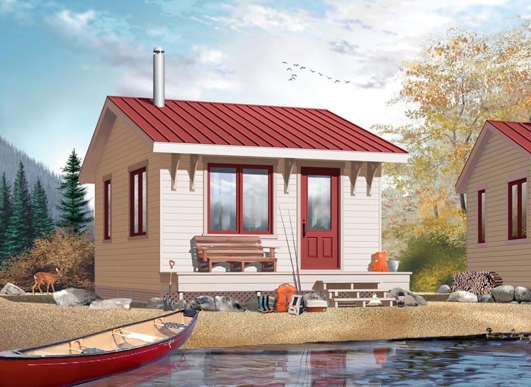 House Plan 76163 Elevation