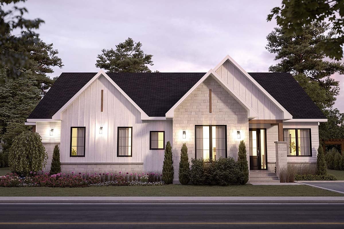 House Plan 76175 Elevation