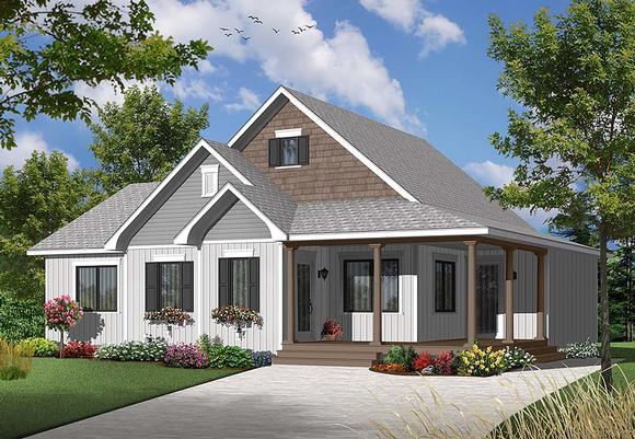 House Plan 76313 Elevation