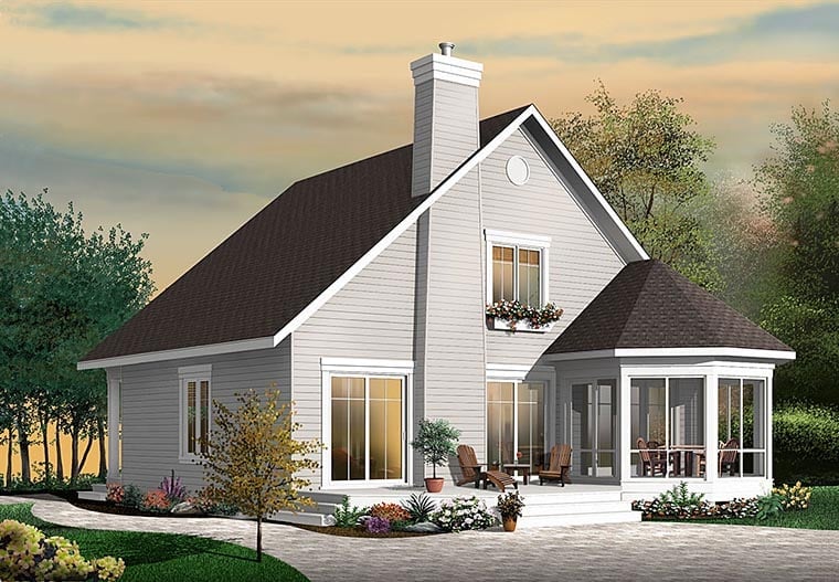 House Plan 76452 Elevation
