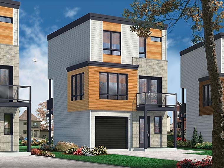 House Plan 76463 Elevation